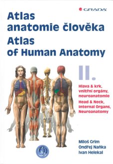 Atlas anatomie člověka II. - titulka