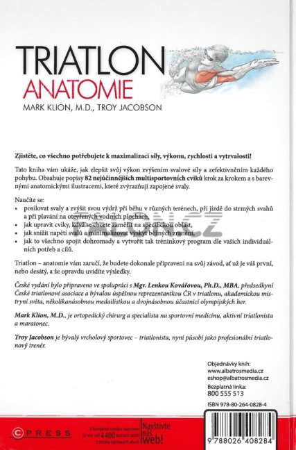 Triatlon: anatomie - záda
