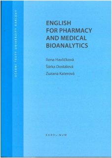 English for pharmacy and medical bioanalytics - titulka
