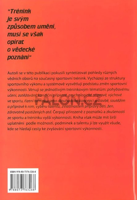 Výkon a trénink ve sportu - záda